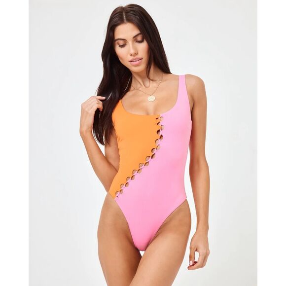 NWT L*Space Solstice Bitsy One-Piece Swimsuit XS LSPACE - Picture 2 of 8